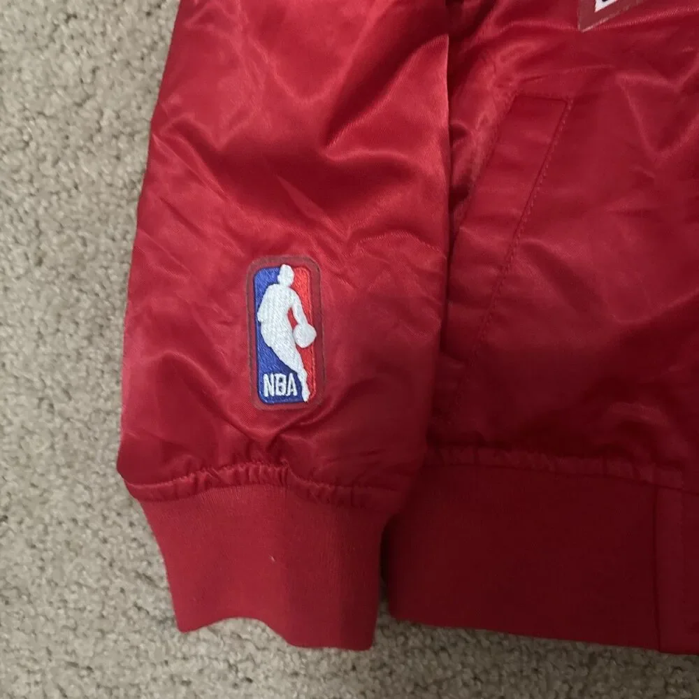 Pro Standard Toddler Boys' Chicago Bulls NBA Basketball Jacket - Red Size 2T
